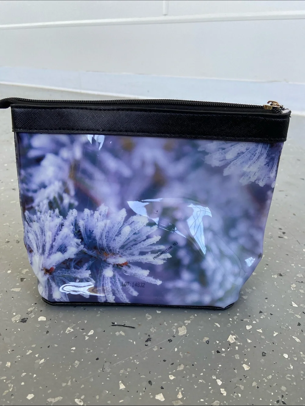 Young Living Blue Beauty School Cosmetic Pouch